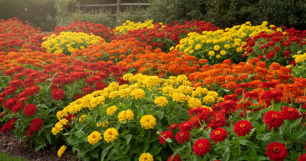 Zinnias : composer une palette de couleurs au jardin